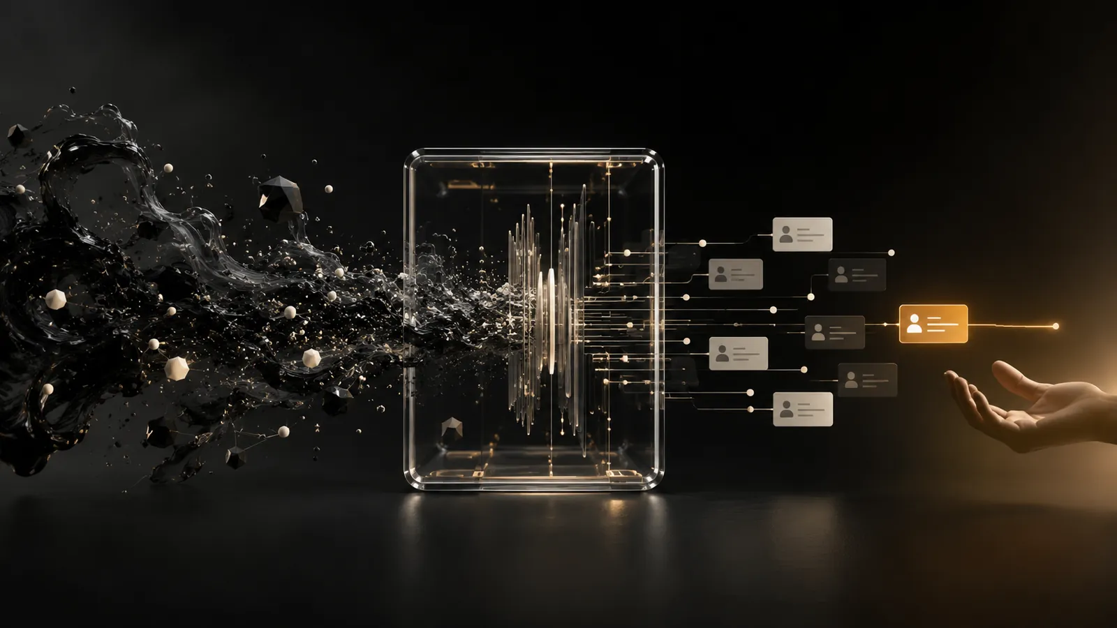 Parcours de qualification d'un lead par un agent IA connecté au CRM